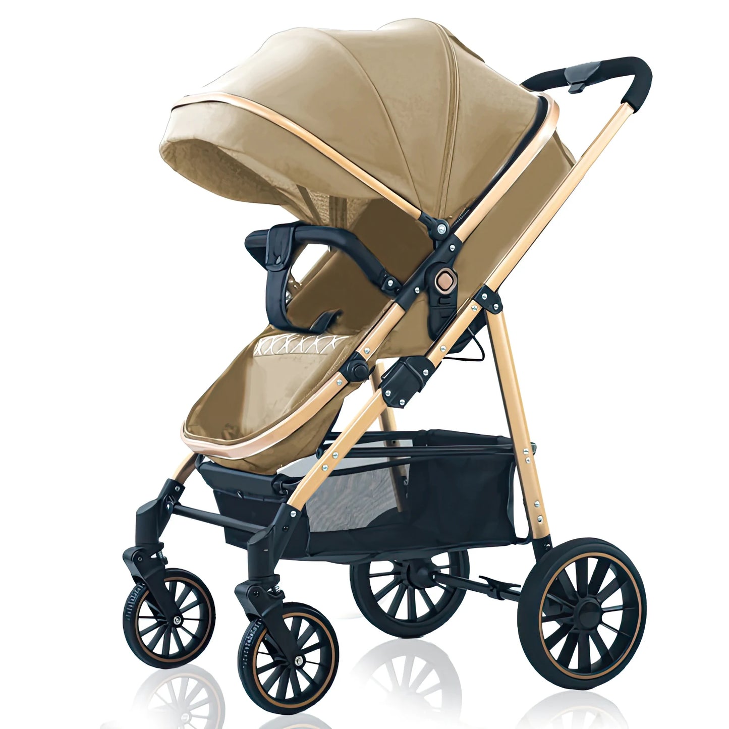 Cochecito 3-en-1 Plegable