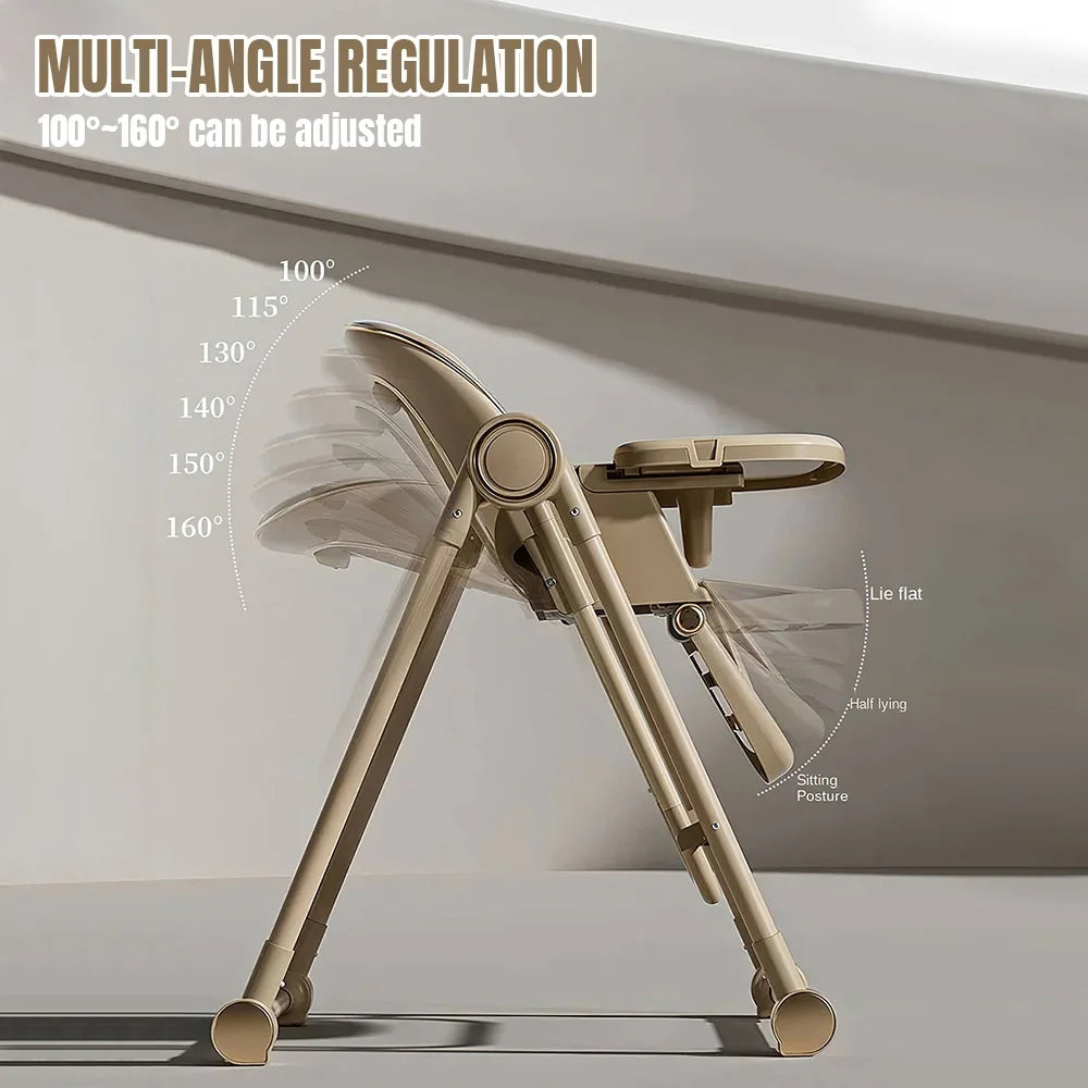 Silla Plegable 2 en 1 para Bebé