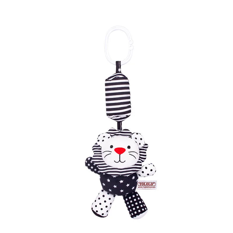 Libro Sensorial en Blanco y Negro para Bebés