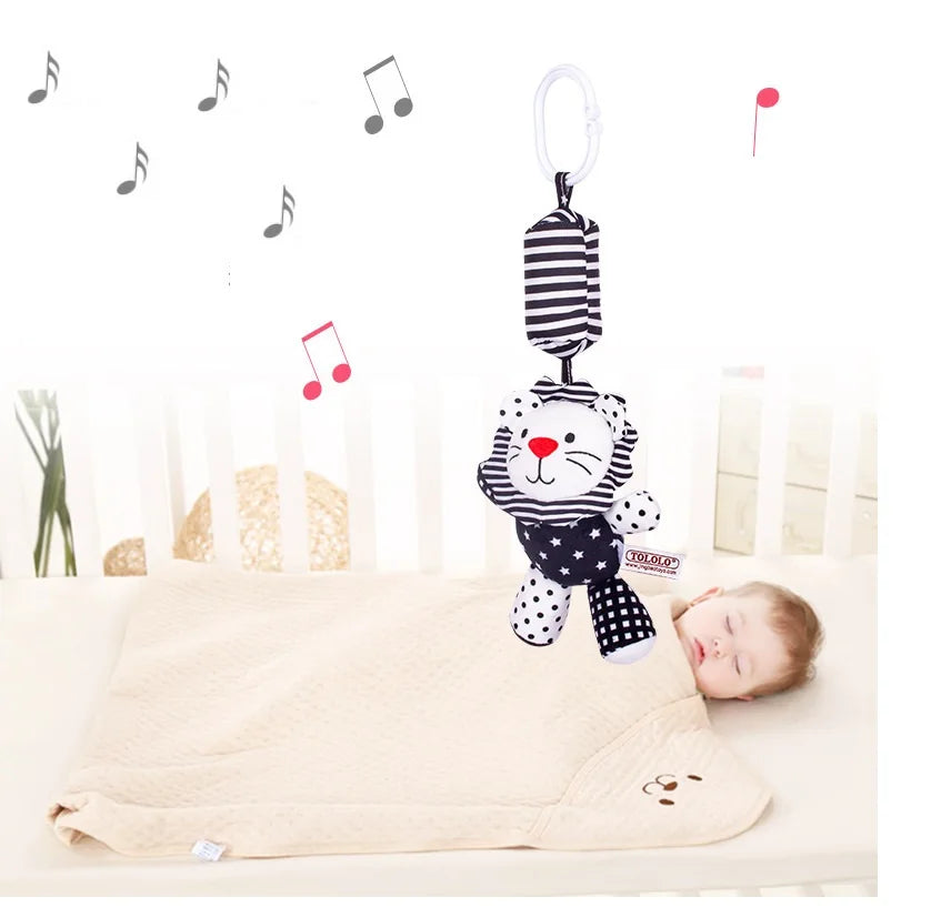 Libro Sensorial en Blanco y Negro para Bebés