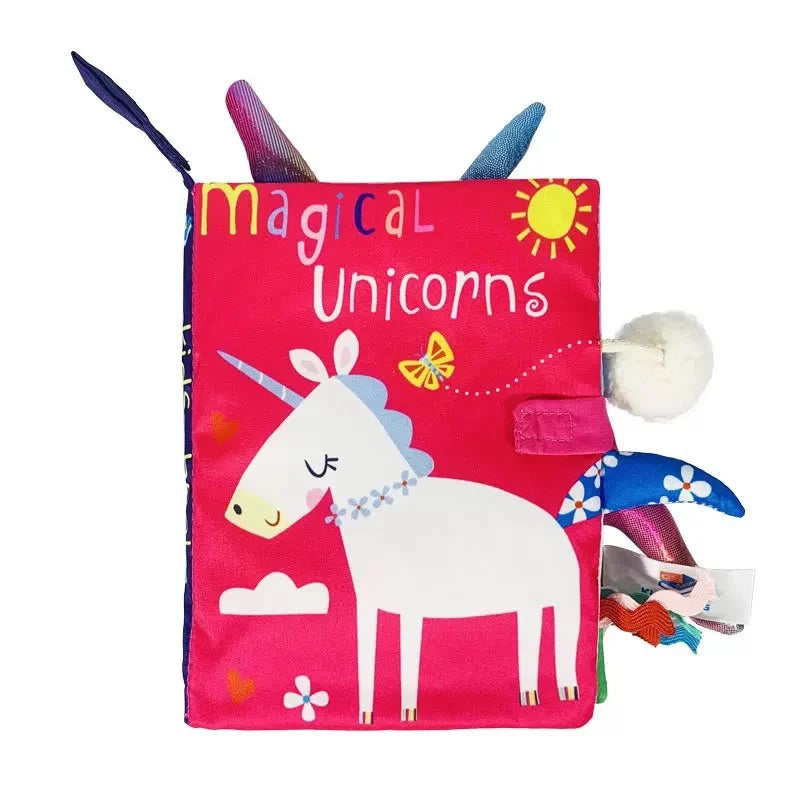 Libro de Tela con Colas – Juguete Educativo