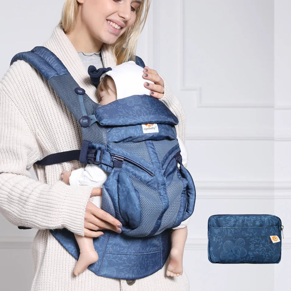 Portabebés Ergonómico Multiposición con Asiento a la Cadera( 0-36 meses)
