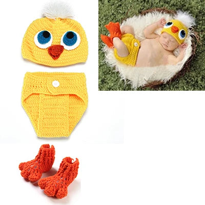 Accesorios de Fotografía para Recién Nacidos (Crochet) – 42 Modelos