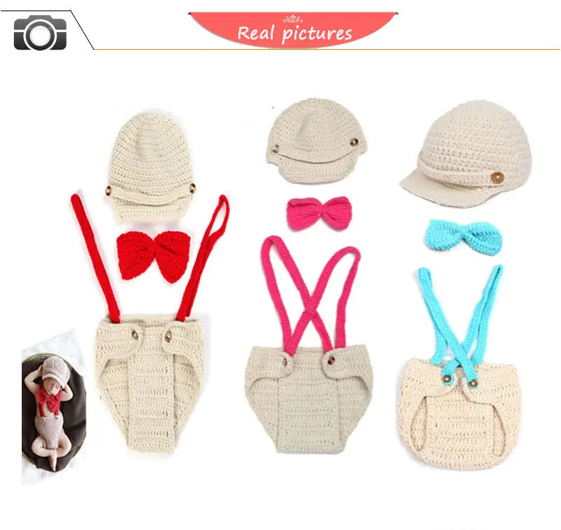 Accesorios de Fotografía para Recién Nacidos (Crochet) – 42 Modelos