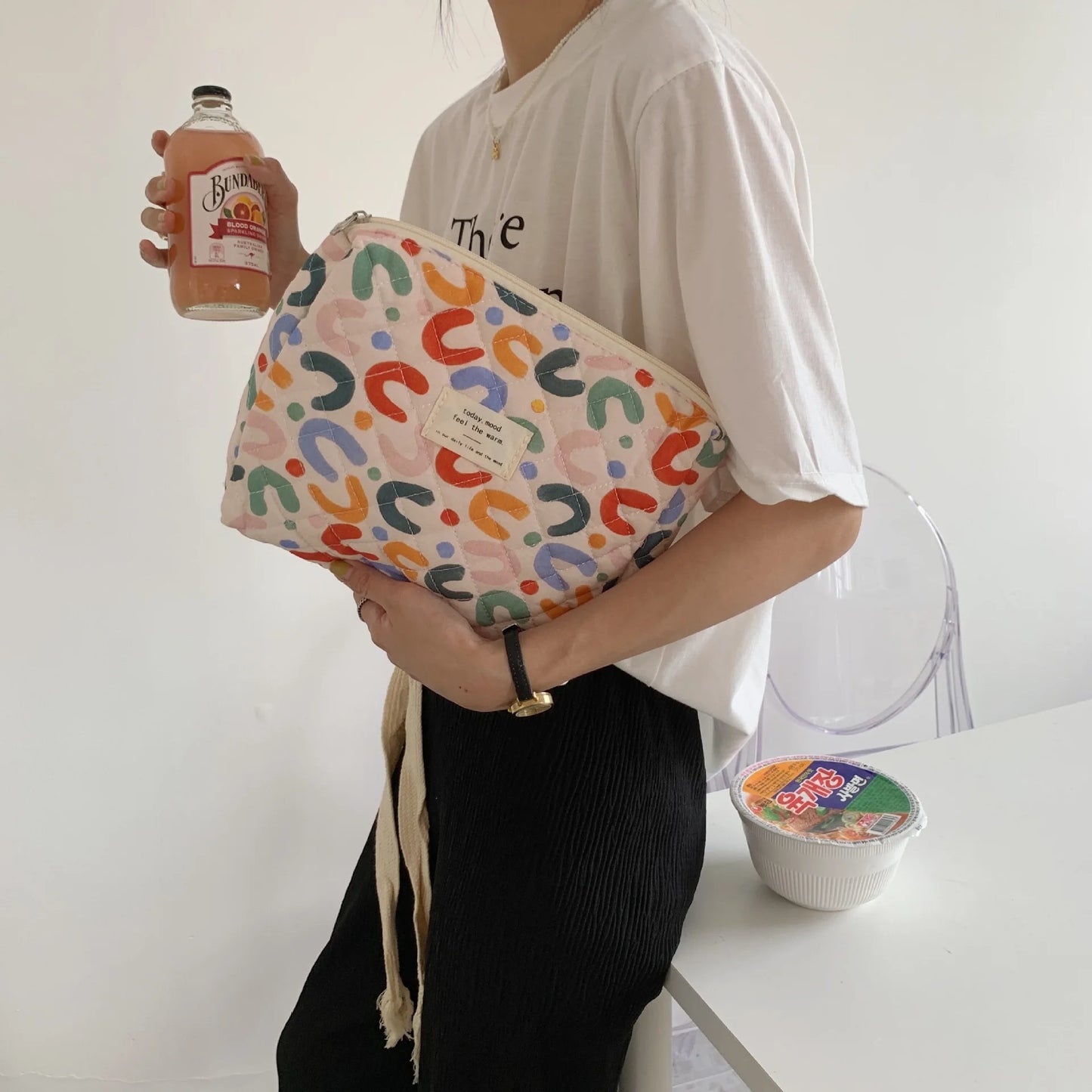 Bolsa de Pañales con Estampado de Dibujos Animados