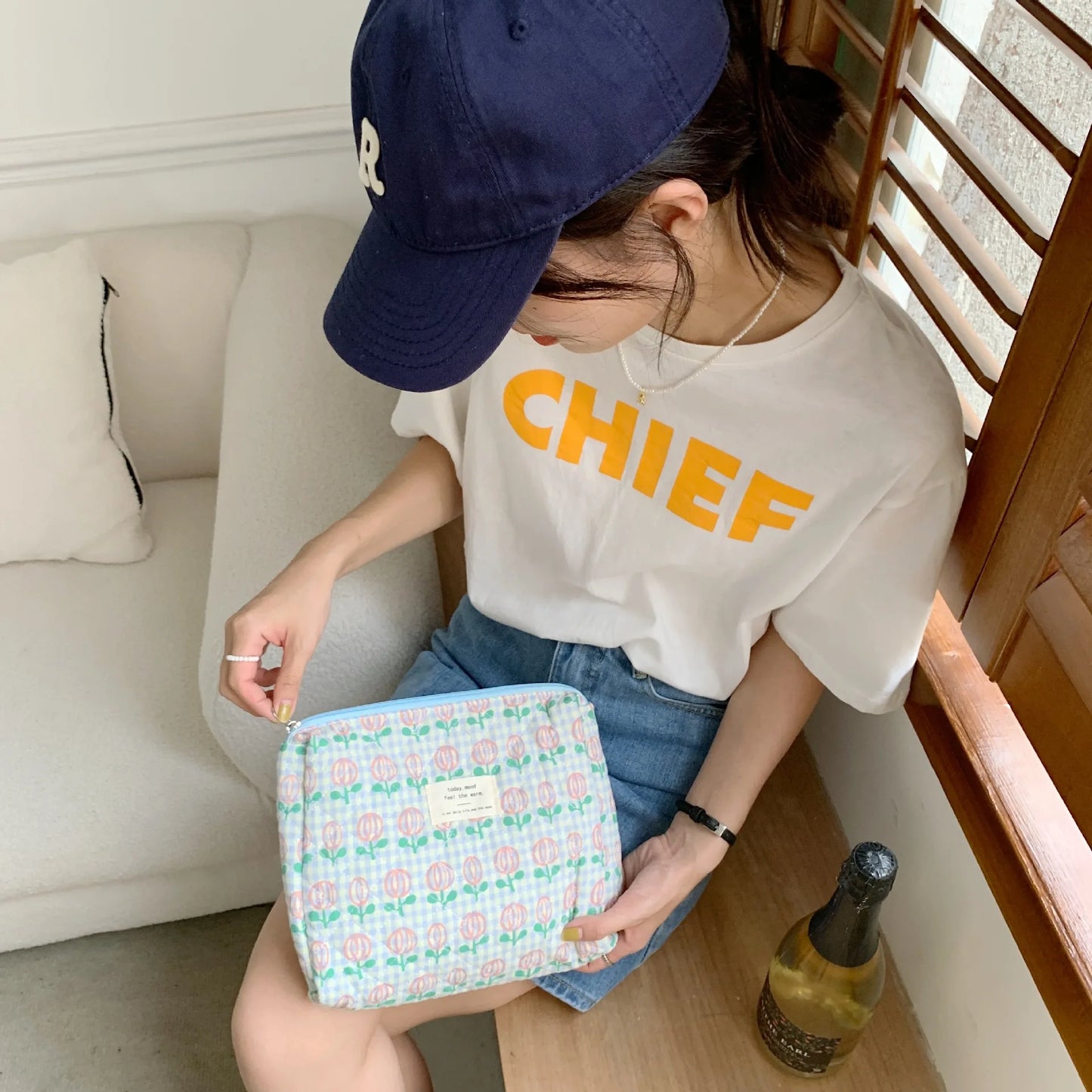 Bolsa de Pañales con Estampado de Dibujos Animados