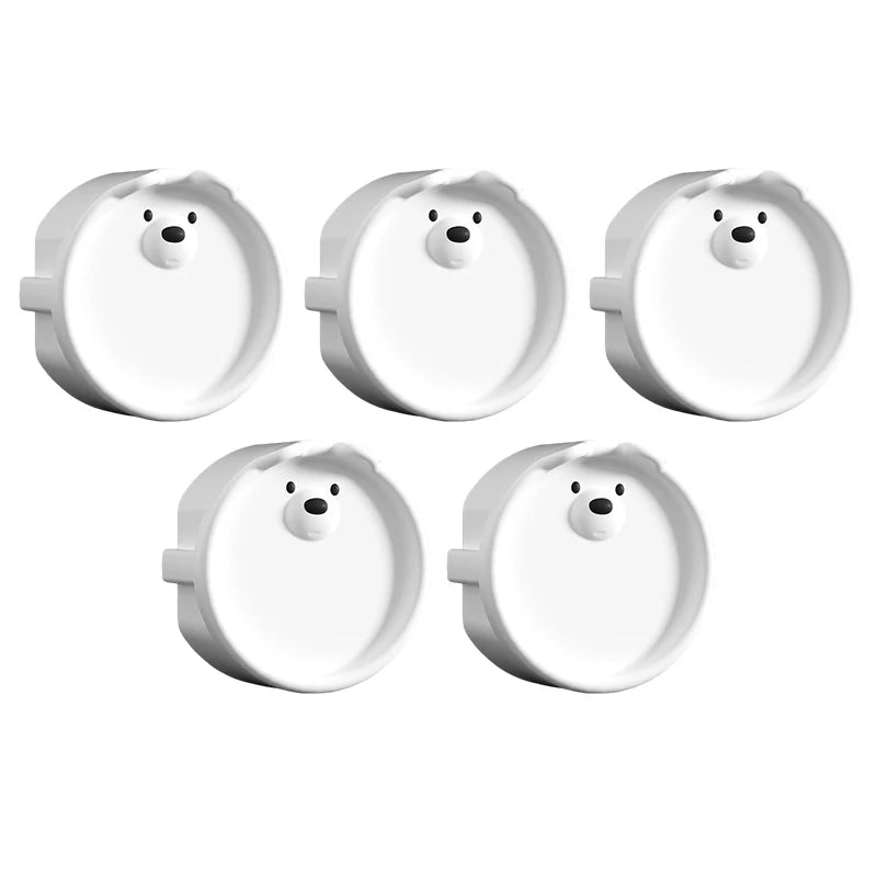Tapas de Seguridad para Enchufes (Pack x5) – Silicona con Dibujos