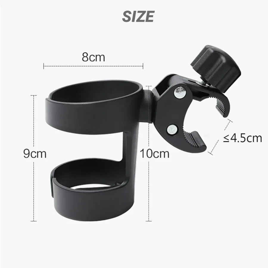Portavasos Universal para Cochecito y Bicicleta
