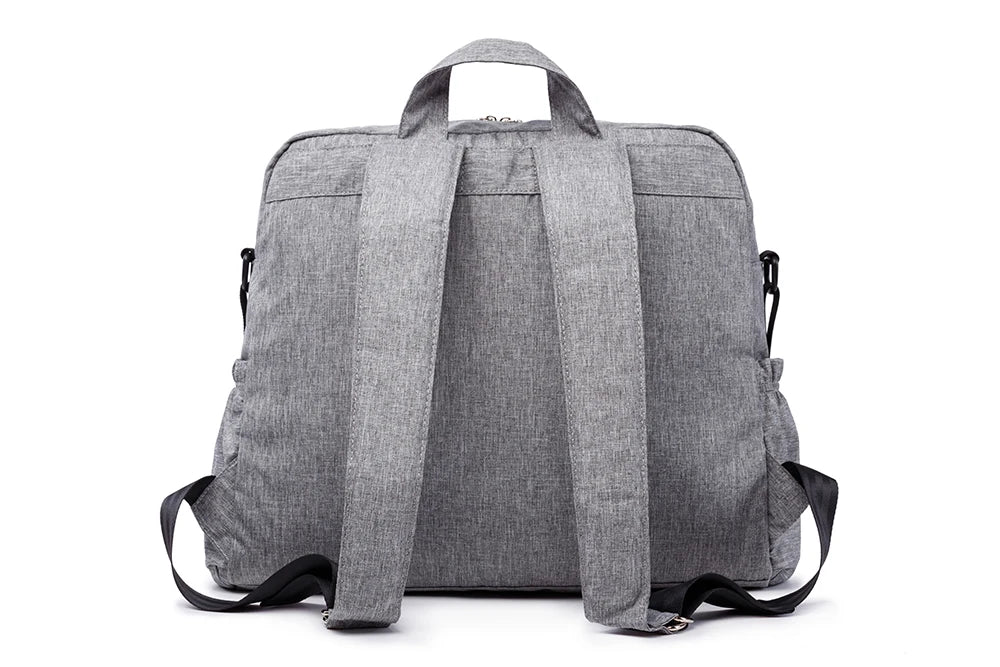 Bolsa de pañales de PU/PVC impermeable – Mochila multifuncional