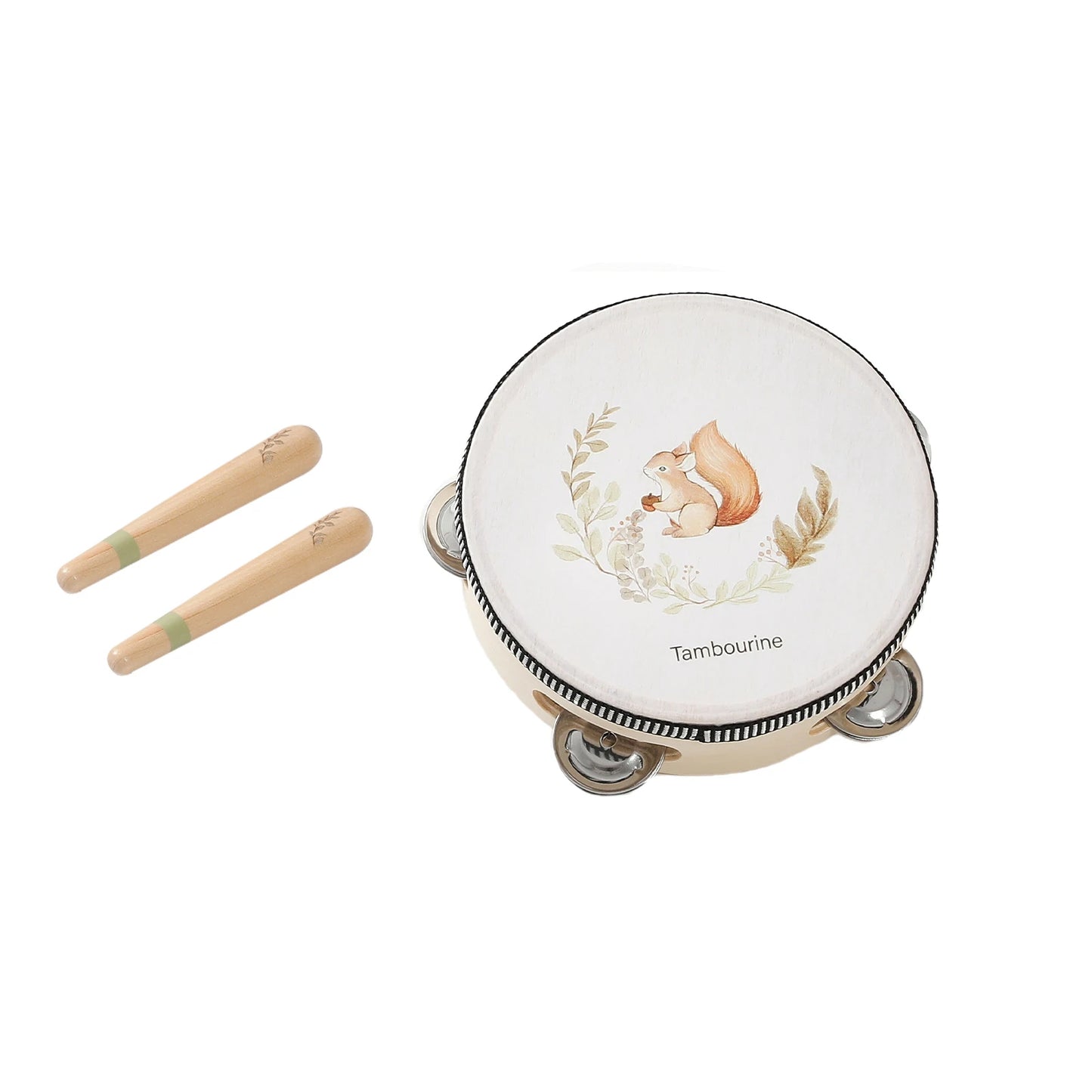 Instrumentos musicales de madera para bebés