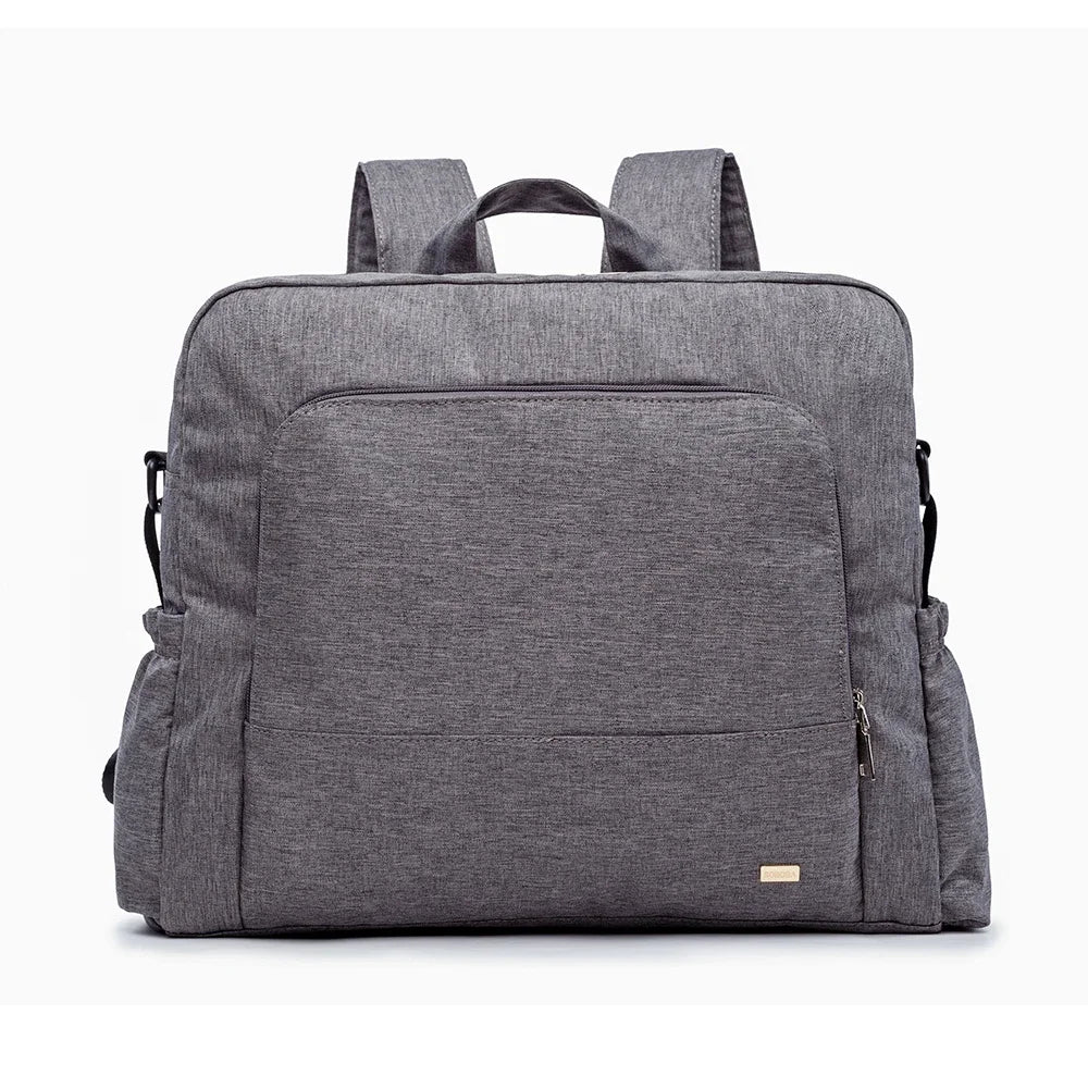 Bolsa de pañales de PU/PVC impermeable – Mochila multifuncional
