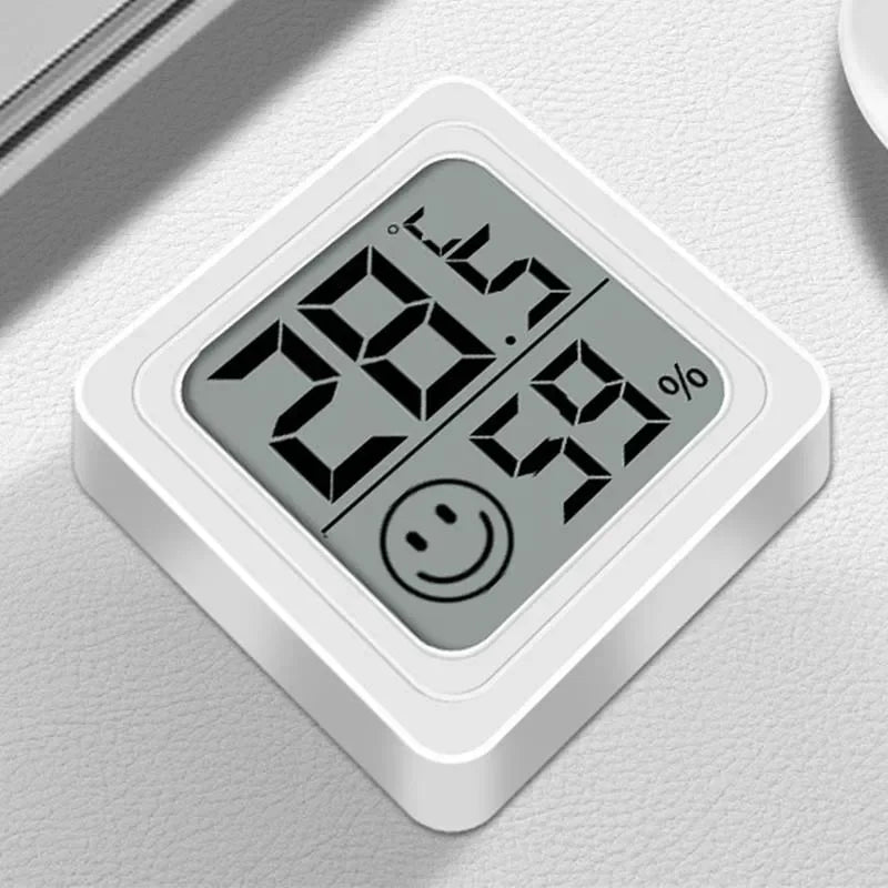 Mini Termómetro e Higrómetro Digital LCD