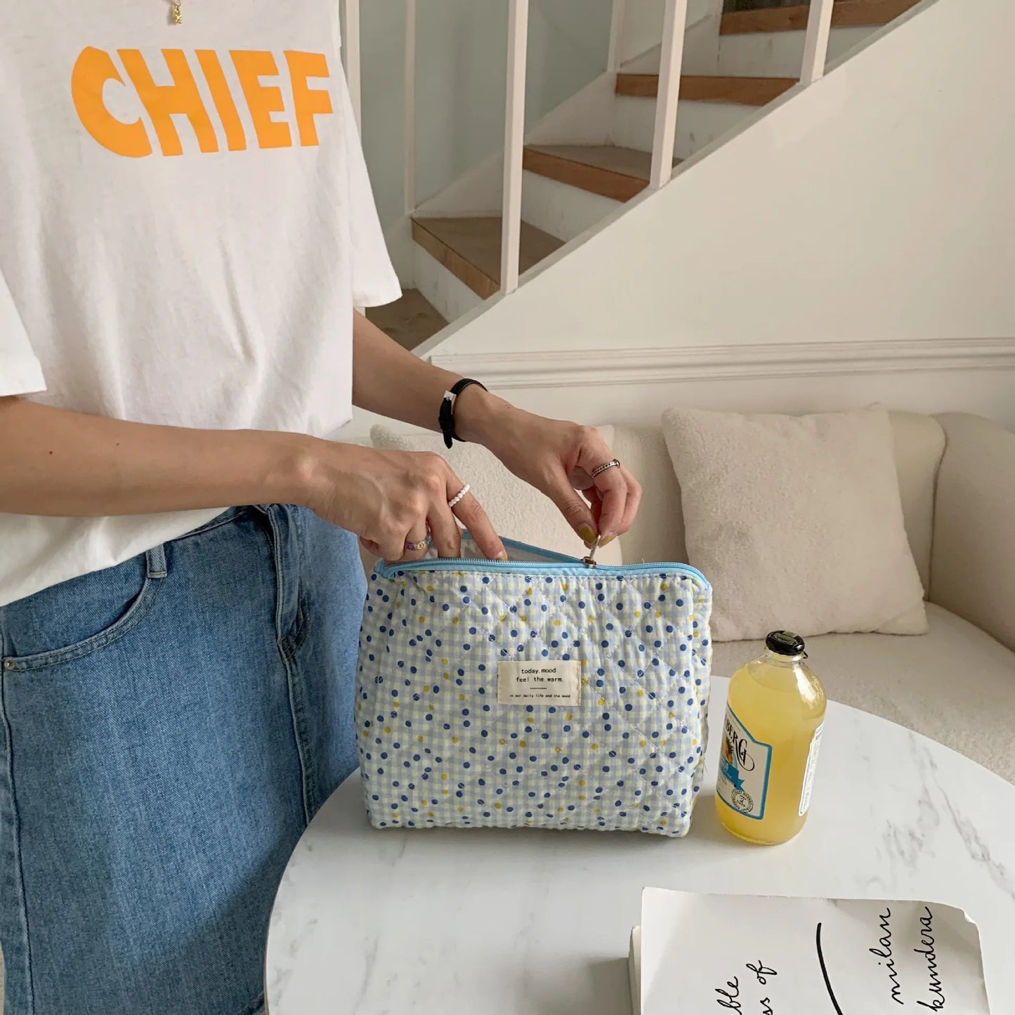 Bolsa de Pañales con Estampado de Dibujos Animados
