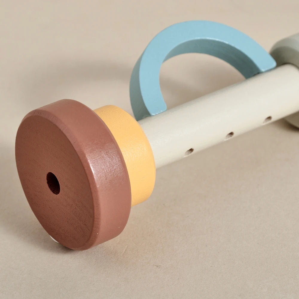 Instrumentos musicales de madera para bebés