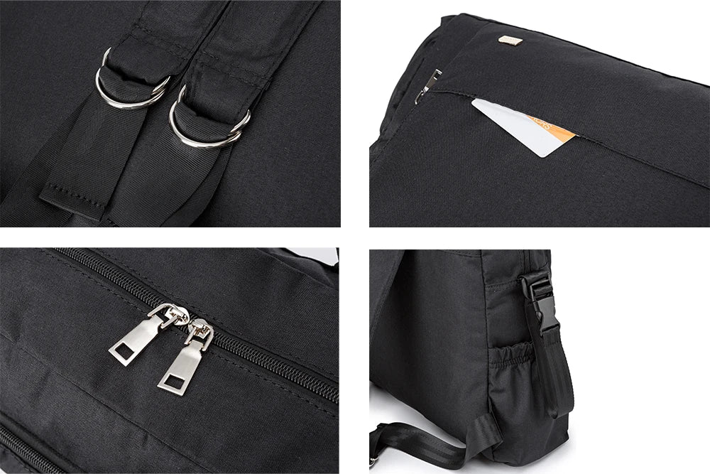 Bolsa de pañales de PU/PVC impermeable – Mochila multifuncional