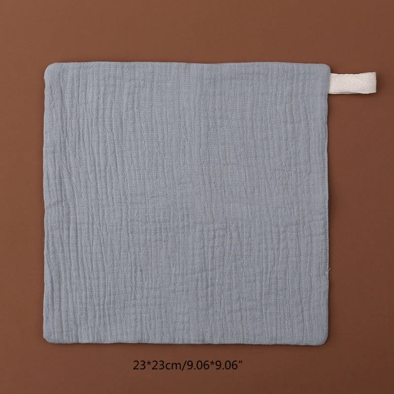 Pack 5 Toallitas de Muselina para Bebé (23×23 cm) Descripción