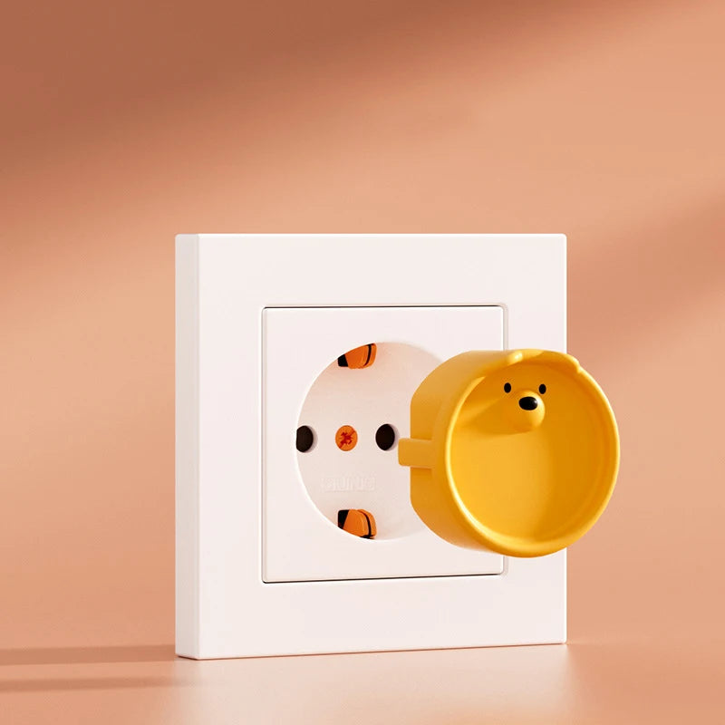Tapas de Seguridad para Enchufes (Pack x5) – Silicona con Dibujos