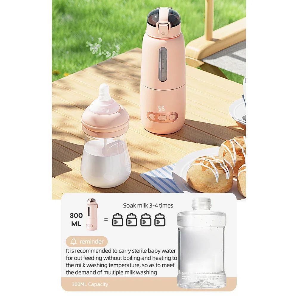 Calentador portátil USB de agua/leche para bebé – 300 ml