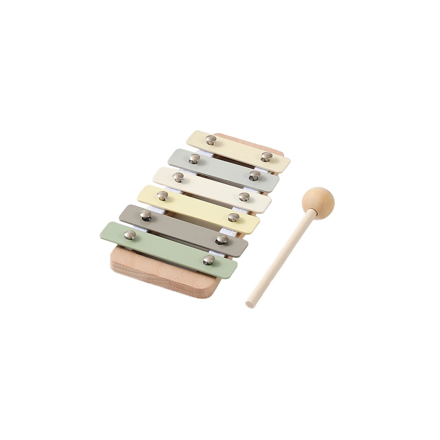 Instrumentos musicales de madera para bebés