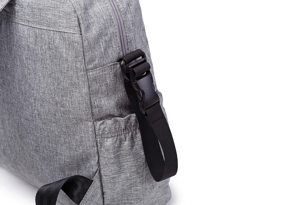 Bolsa de pañales de PU/PVC impermeable – Mochila multifuncional