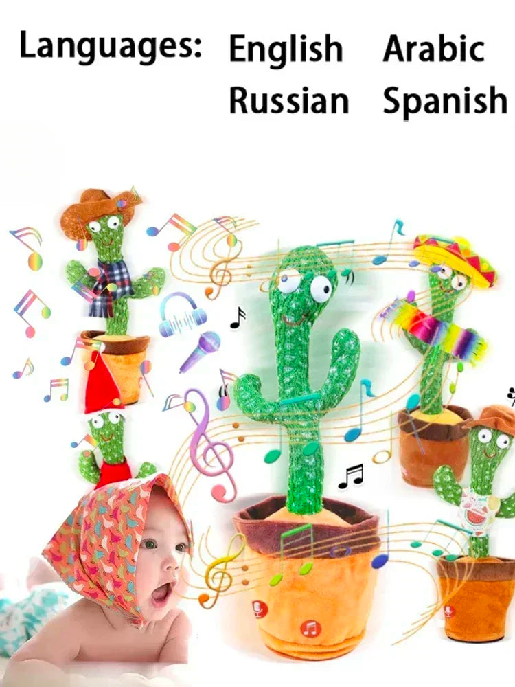 Cactus Parlante y Bailarín (Recargable)