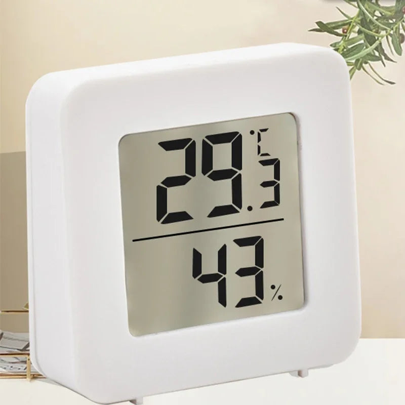Mini Termómetro e Higrómetro Digital LCD
