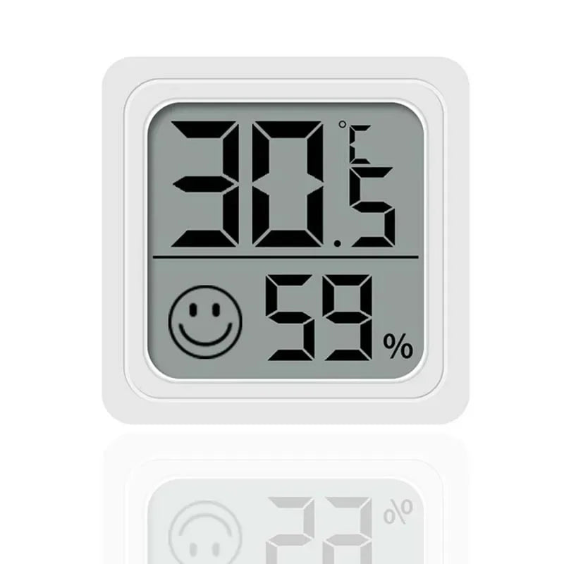 Mini Termómetro e Higrómetro Digital LCD