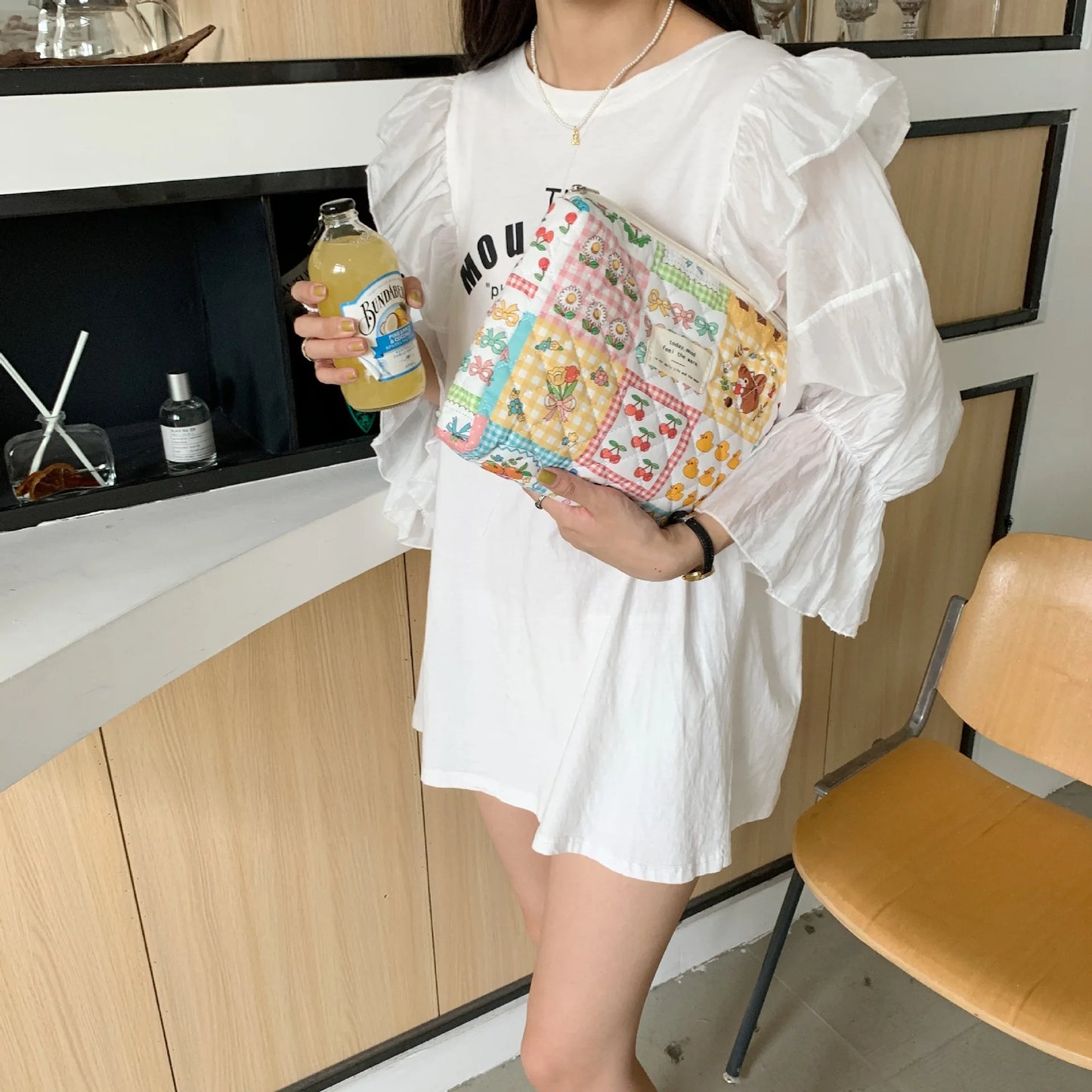 Bolsa de Pañales con Estampado de Dibujos Animados