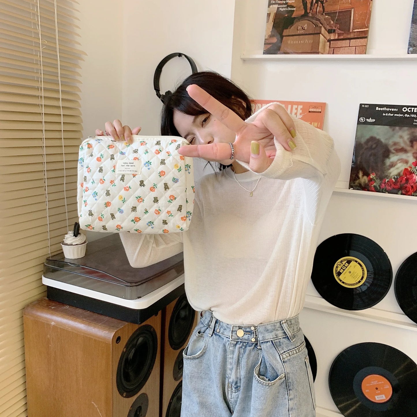 Bolsa de Pañales con Estampado de Dibujos Animados