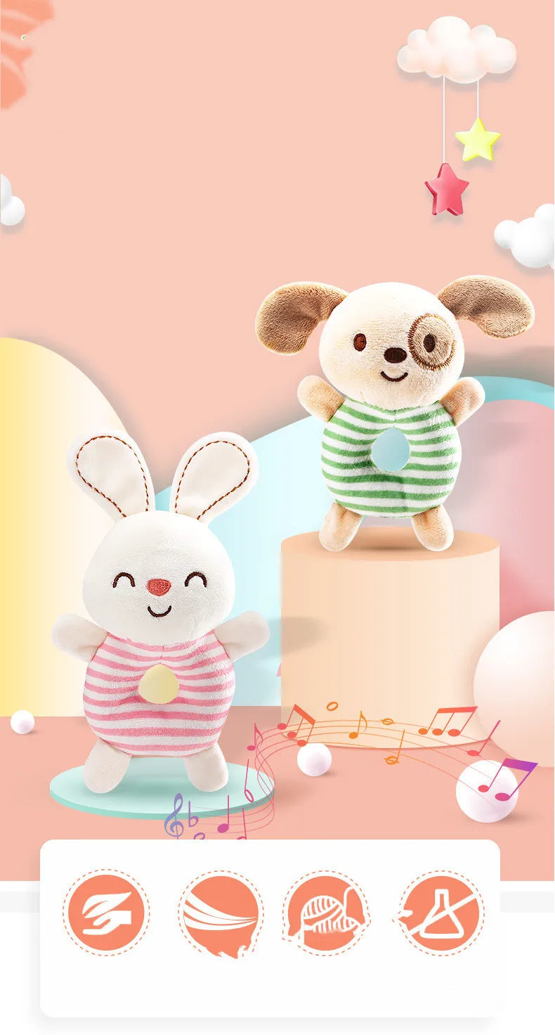 Sonajero de Peluche con Anilla (0–24 m)