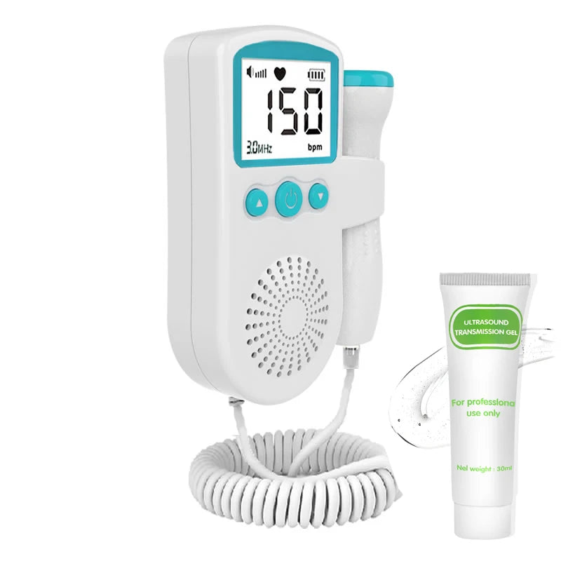 Monitor ultrasónico de latido del corazón de bebé