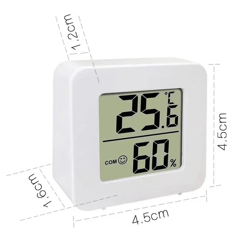 Mini Termómetro e Higrómetro Digital LCD