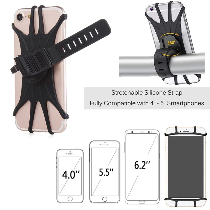 Soporte para teléfono móvil, estante Universal giratorio 360