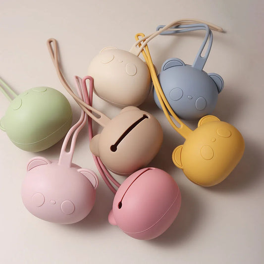 Funda de Silicona para Chupete – Panda