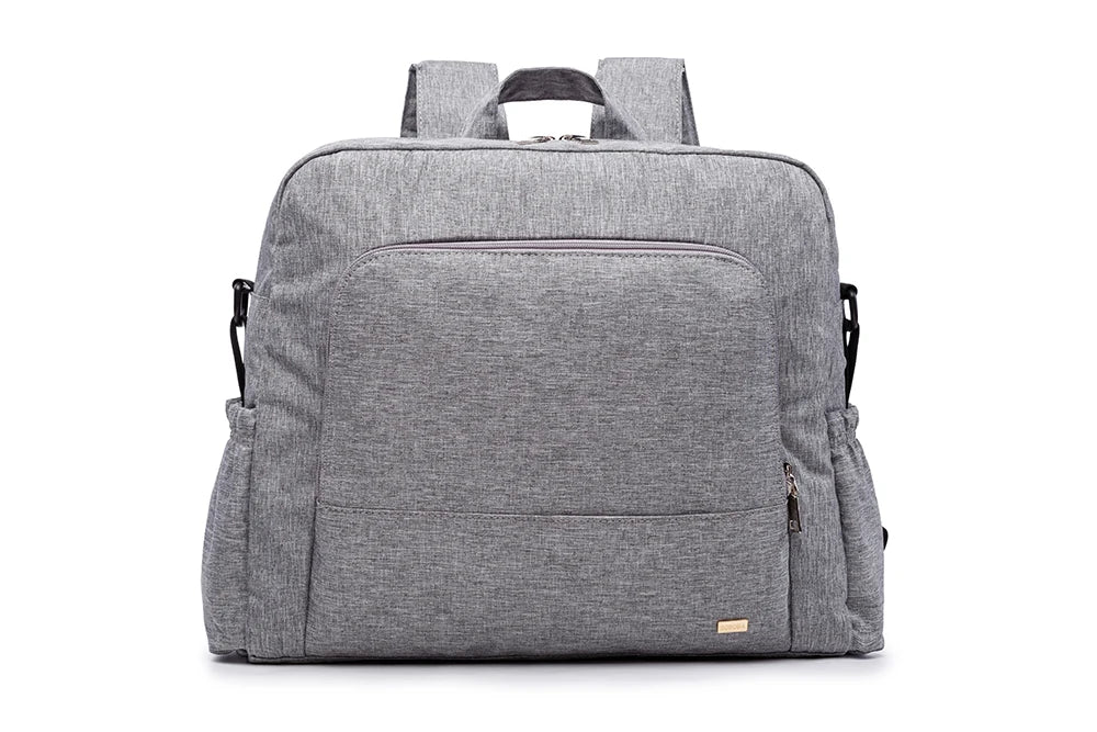 Bolsa de pañales de PU/PVC impermeable – Mochila multifuncional
