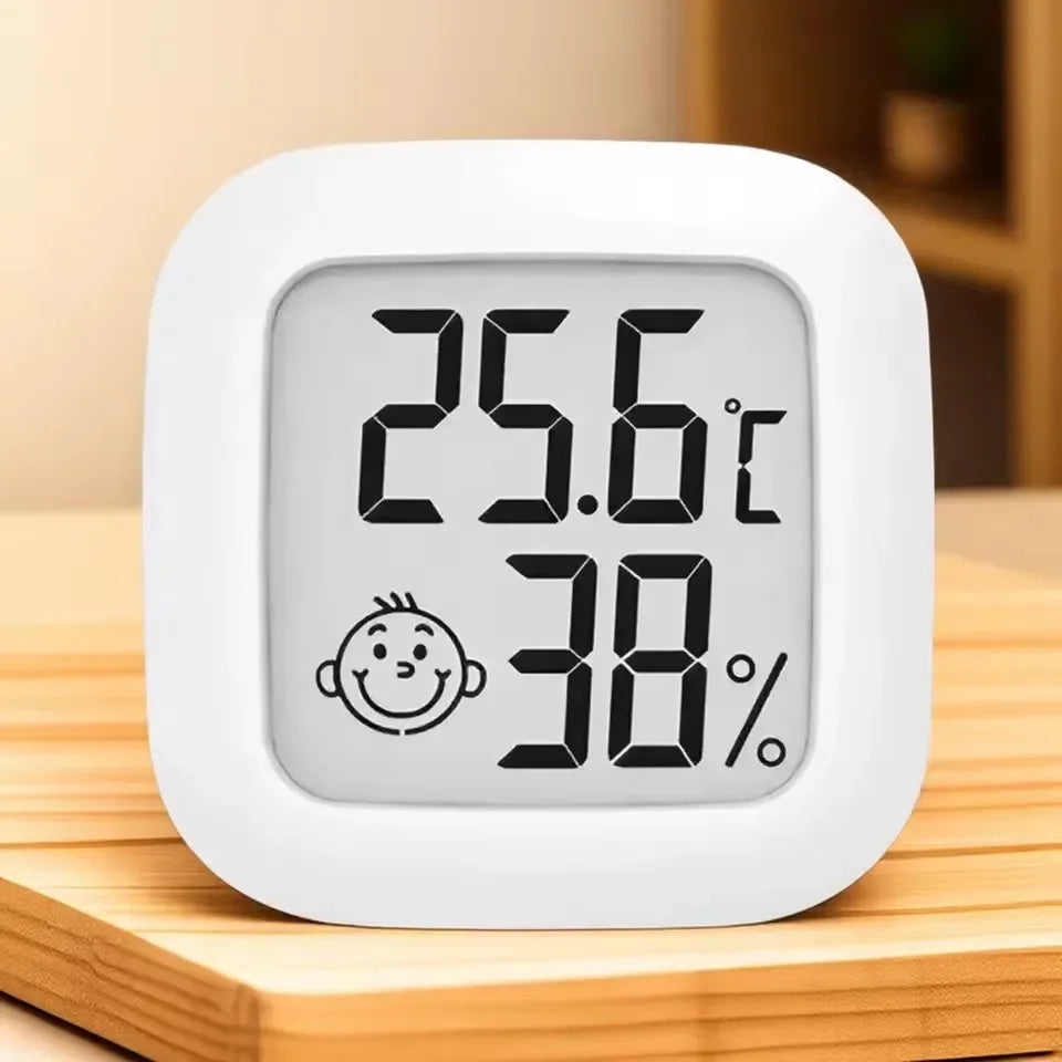 Mini Termómetro e Higrómetro Digital LCD