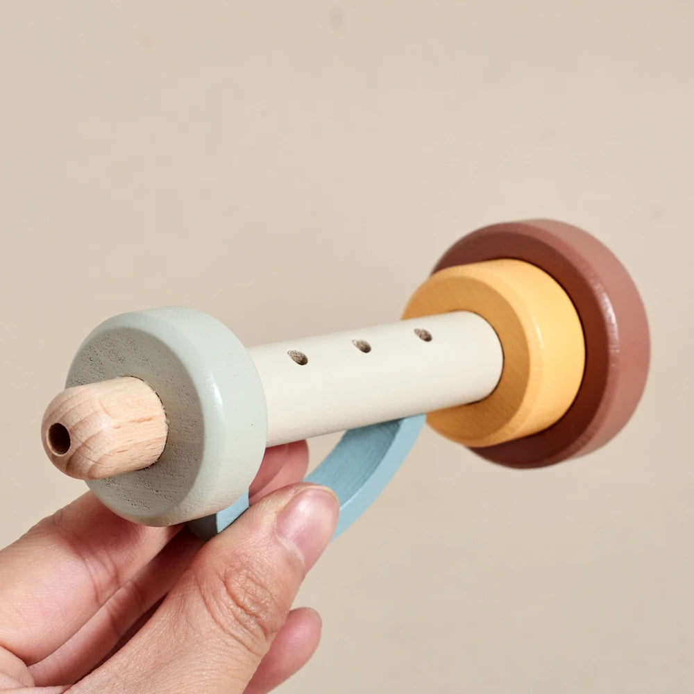 Instrumentos musicales de madera para bebés
