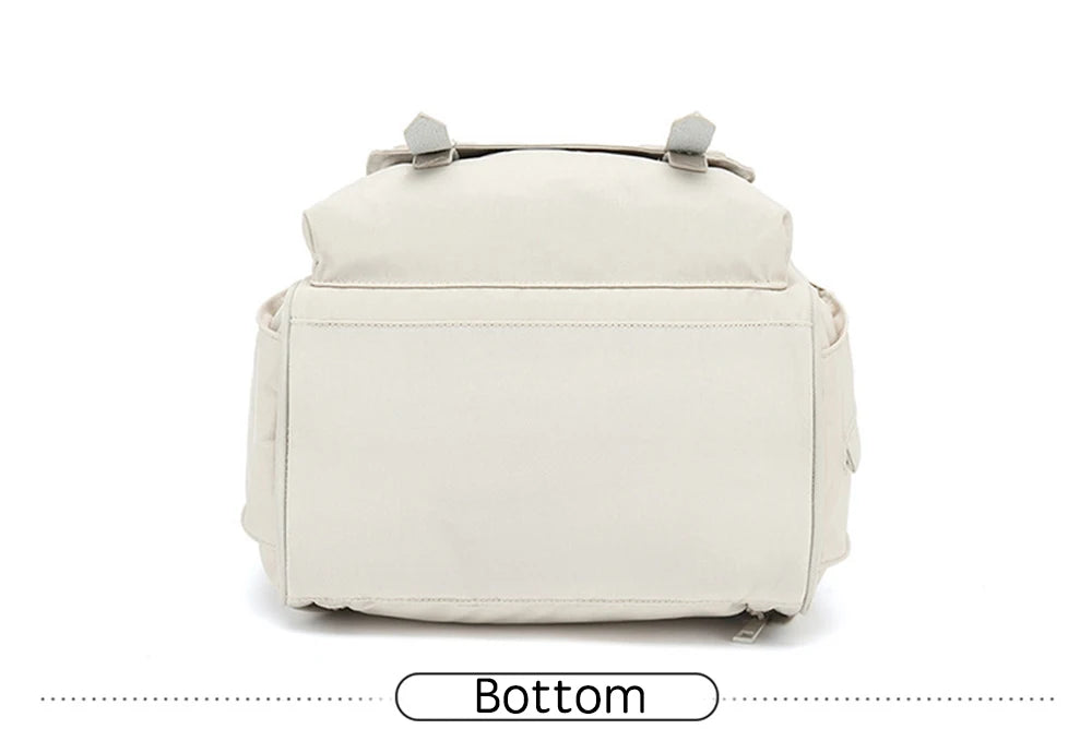 Mochila Impermeable de pañales con ganchos para cochecito
