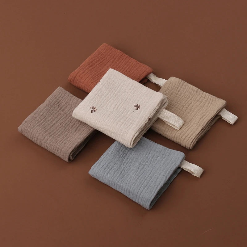 Pack 5 Toallitas de Muselina para Bebé (23×23 cm) Descripción
