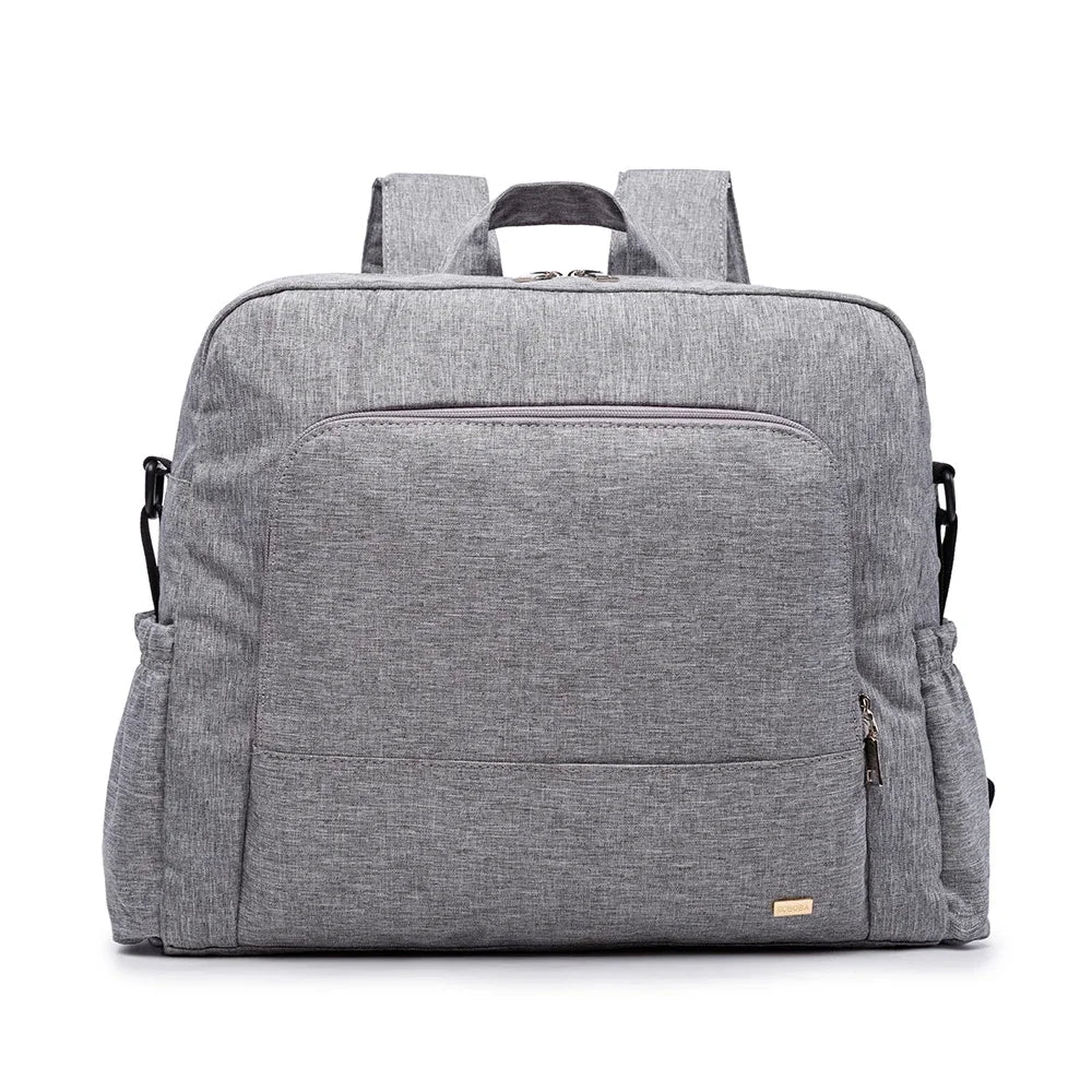 Bolsa de pañales de PU/PVC impermeable – Mochila multifuncional