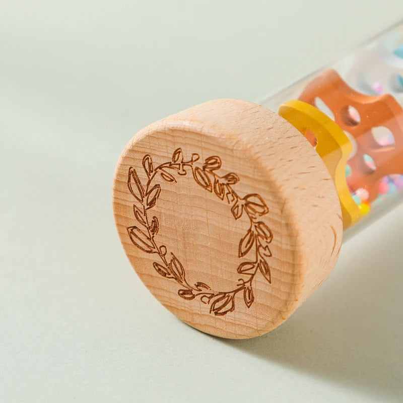 Palo de Lluvia de Madera (16×5 cm)