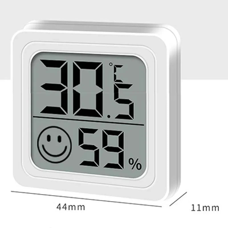 Mini Termómetro e Higrómetro Digital LCD