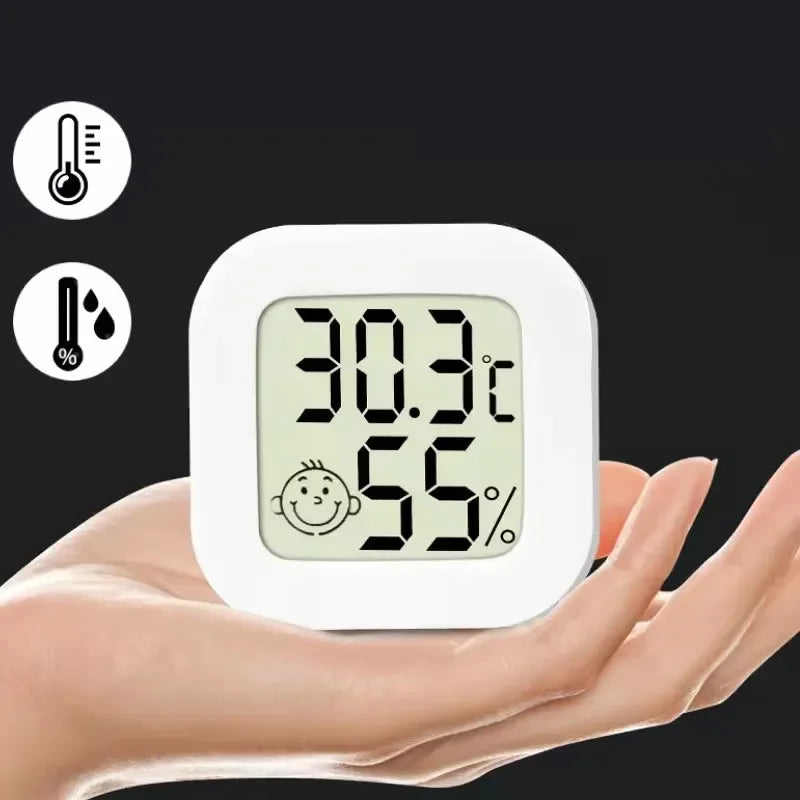 Mini Termómetro e Higrómetro Digital LCD