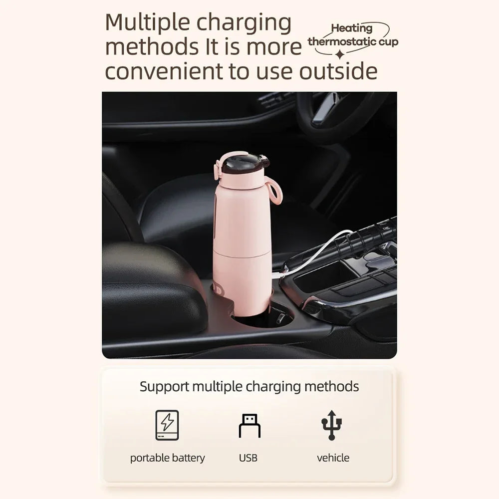 Calentador portátil USB de agua/leche para bebé – 300 ml