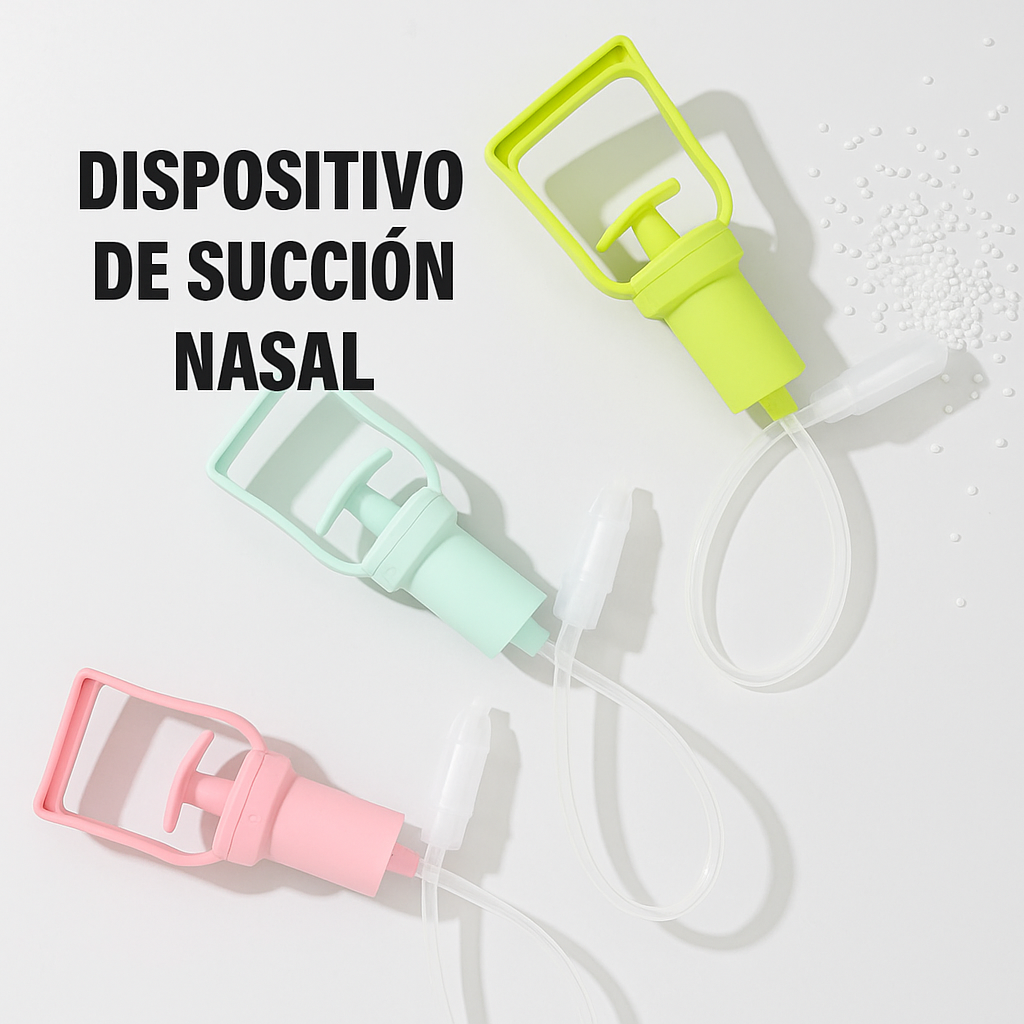 Aspirador Nasal Manual de Silicona (Bebé)