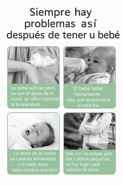 Termo-Biberón Portátil (USB, recargable, 4400 mAh)