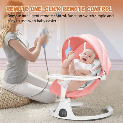 Cama Mecedora Eléctrica para Bebé (0–18 m)