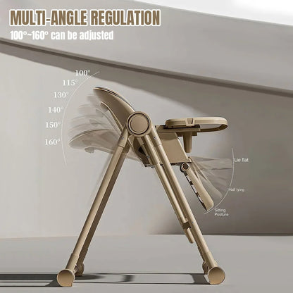 Silla Plegable 2 en 1 para Bebé