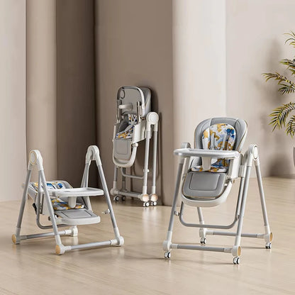 Silla Plegable 2 en 1 para Bebé