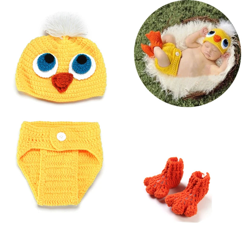 Accesorios de Fotografía para Recién Nacidos (Crochet) – 42 Modelos